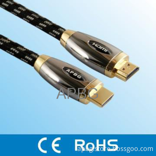 Metal Casing Hdmi Cable 1.4v with Ethernet